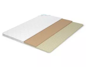 Тонкий матрас с Memory Foam Lonax Relax Memory Latex 6
