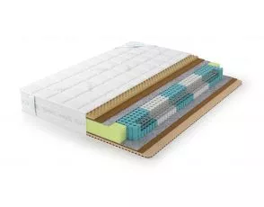 Матрас с эффектом памяти 140х190 см Lonax Relax Memory Medium S1000 5 zone