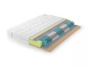 Матрас с эффектом памяти 140х190 см Lonax Ассорти Memory-Latex S1000 5 zone